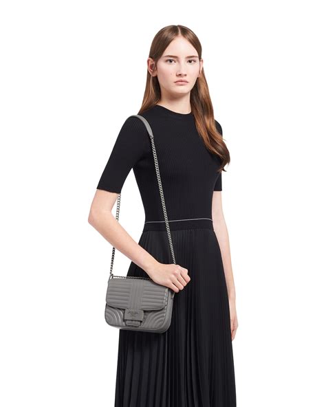 borda prada diagramme outfit|Large Prada Diagramme Shoulder Bag Review.